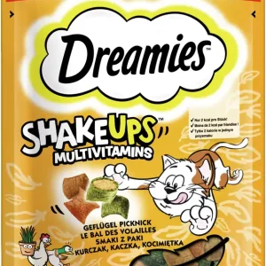 Sale Dreamies Shake Ups Multivitamin Geflügel Picknick 165 g